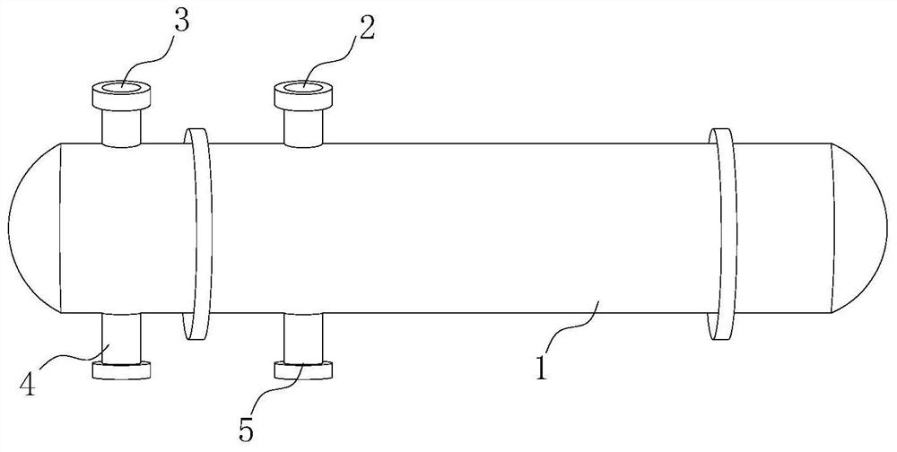 Central air conditioner heat exchanger