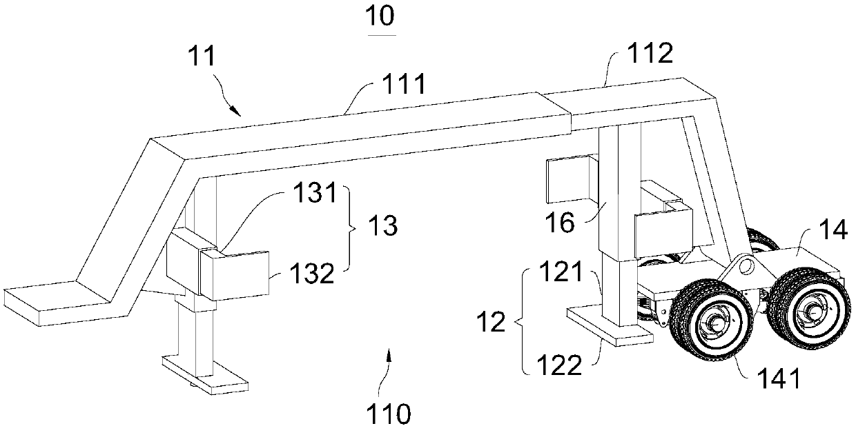 Transportation vehicle body and transportation vehicle