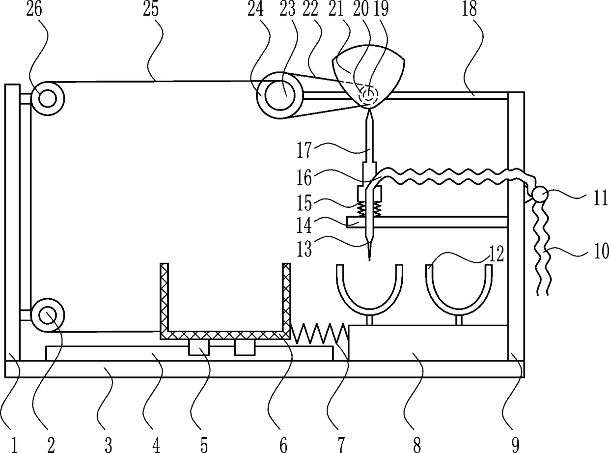 A quick inflation device for sports volleyball