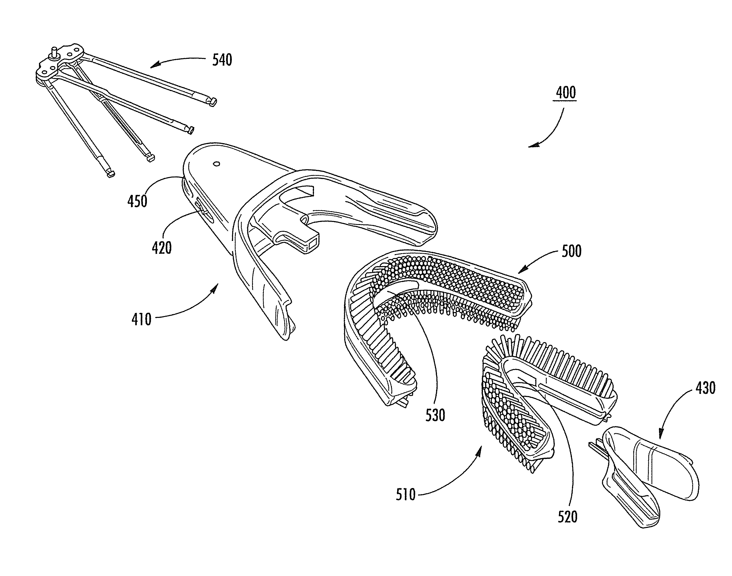 Apparatus and method for brushing teeth