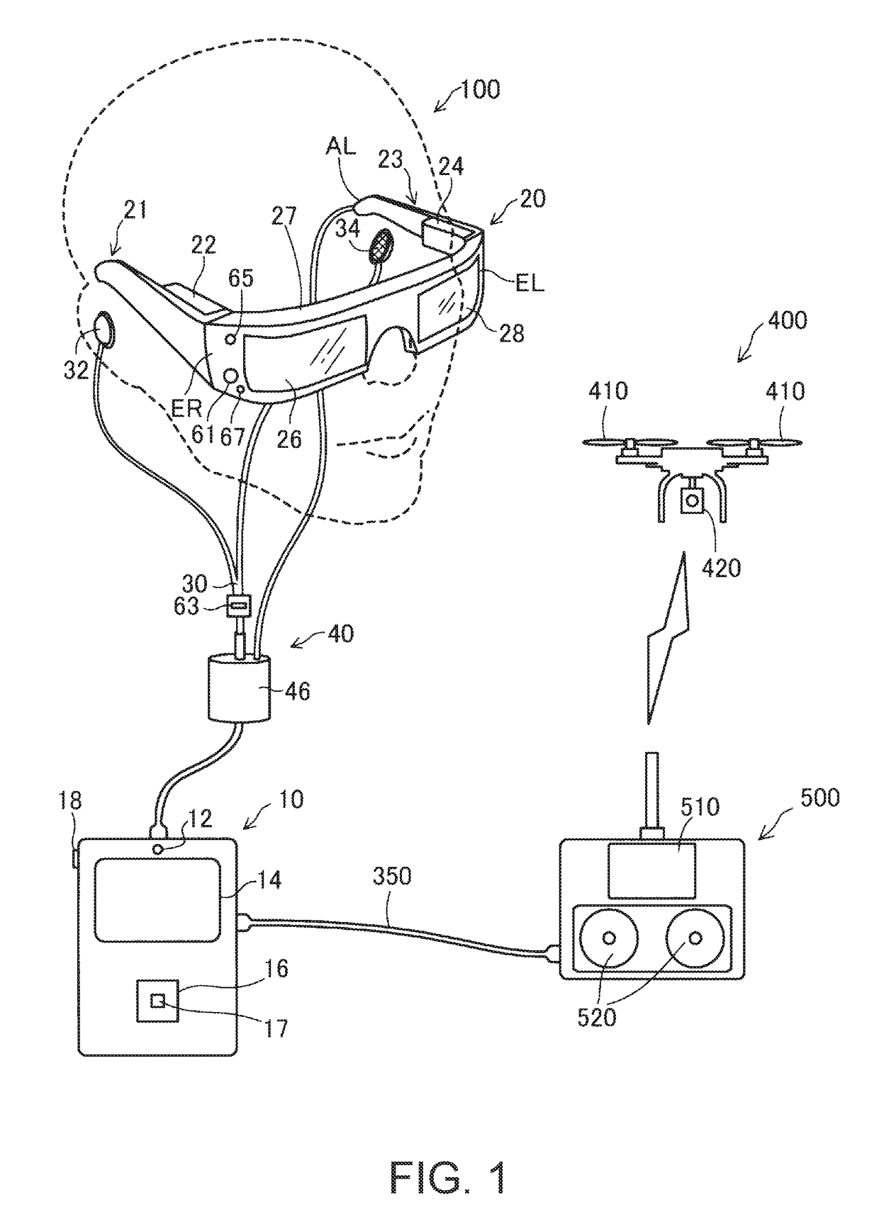 Head mounted display and method for maneuvering unmanned vehicle