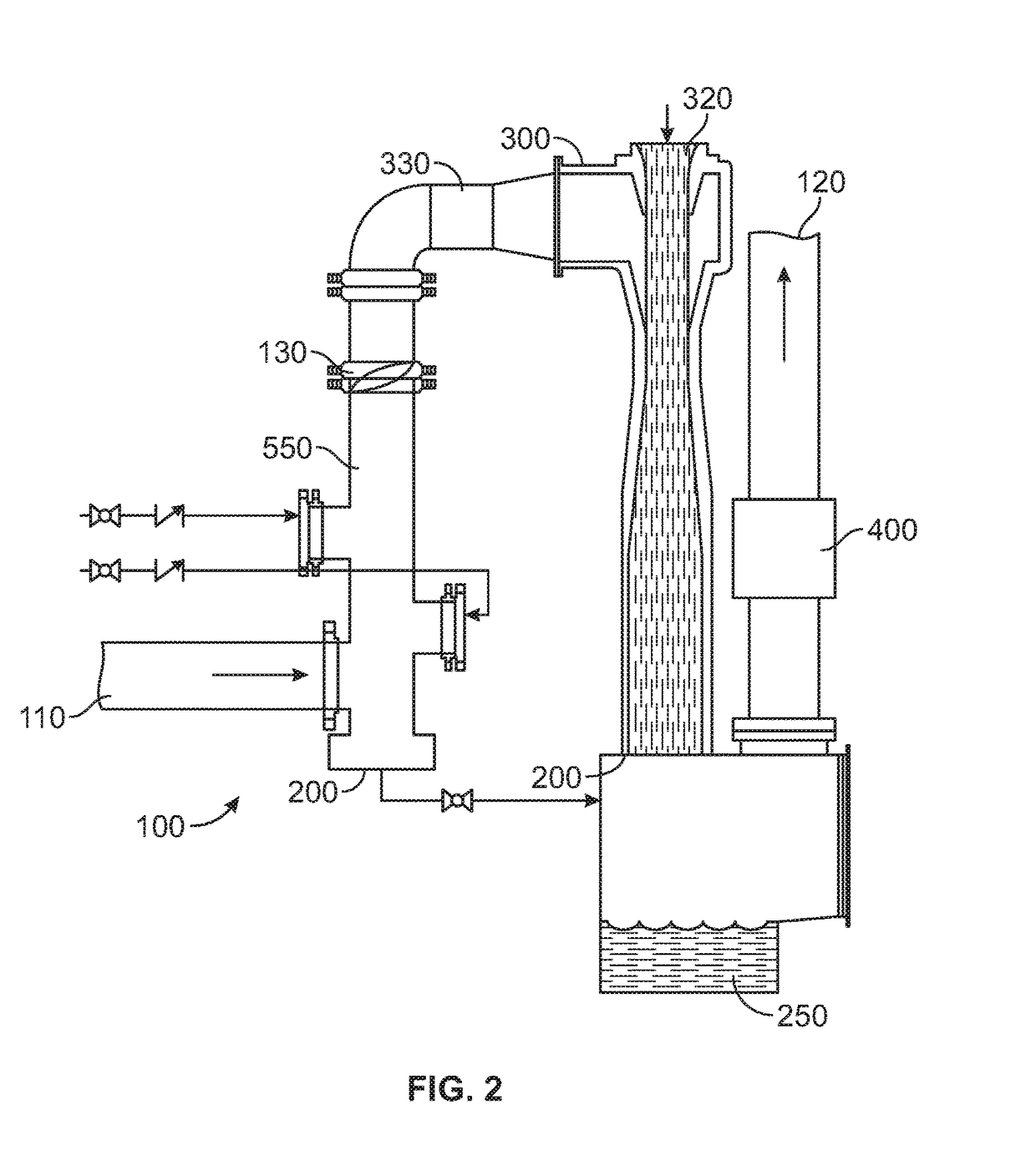 Marine exhaust gas cleaning system