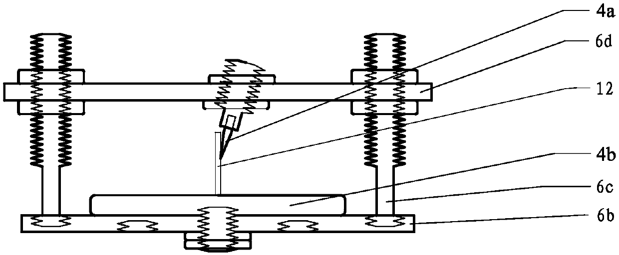 Transformer electrical fault gas simulation device