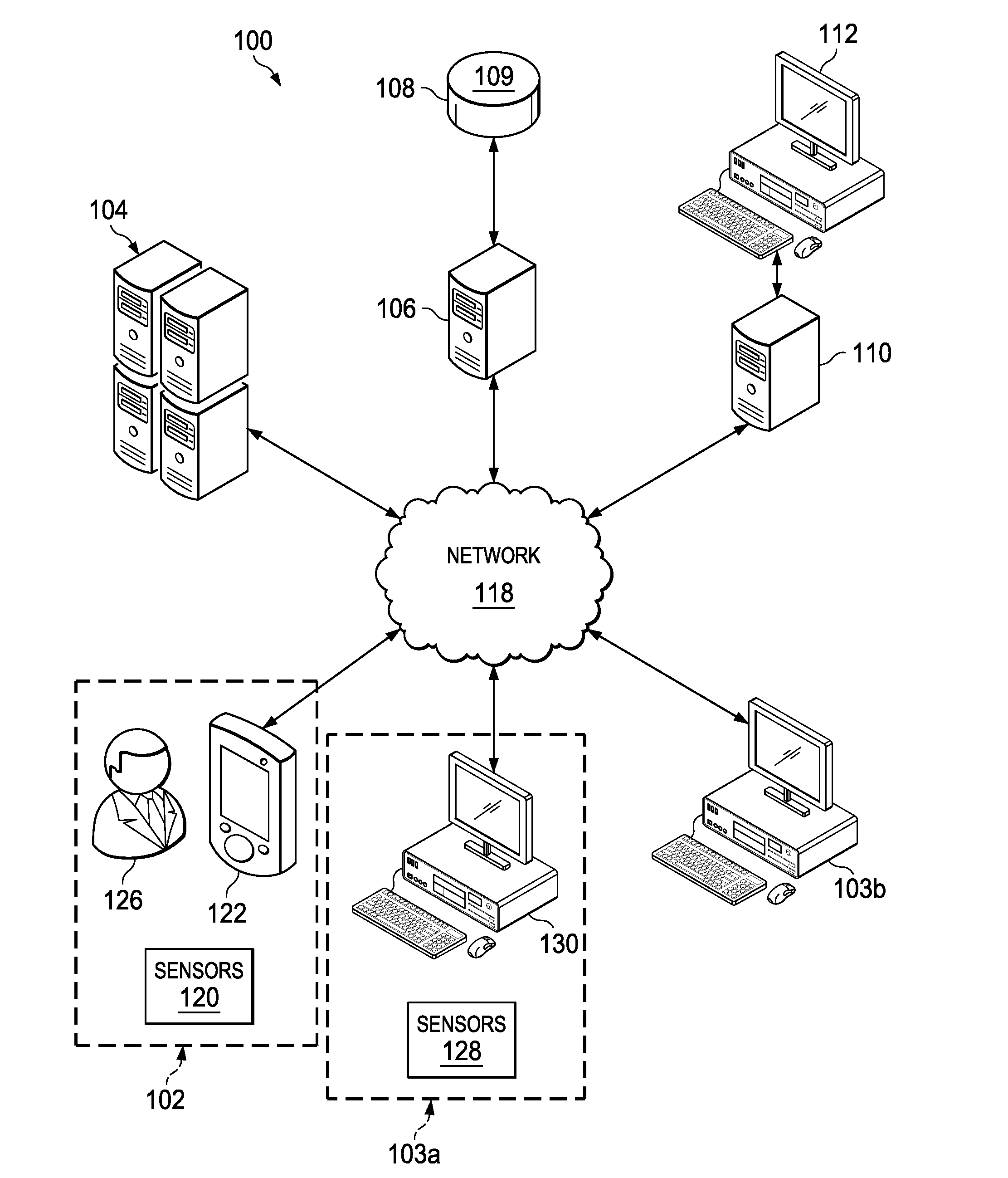 Systems, Computer Medium and Computer-Implemented Methods for Monitoring Health of Employees Using Mobile Devices