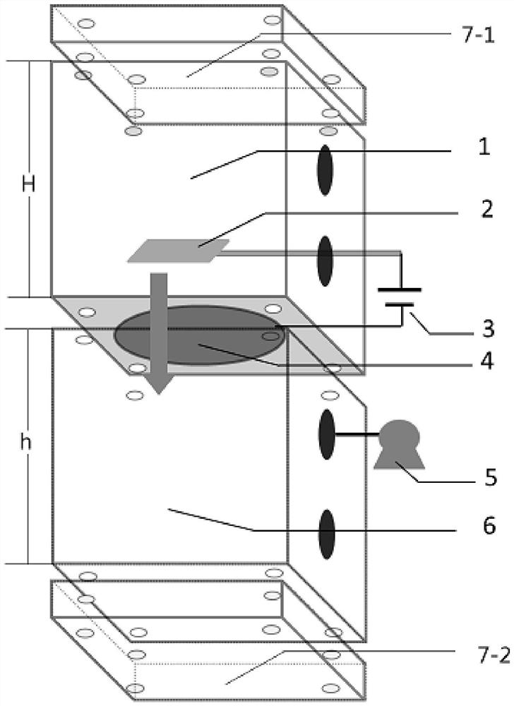 A preparation method of doped carbon nanotube filter membrane electrode and an external electric field enhanced anti-pollution device using it