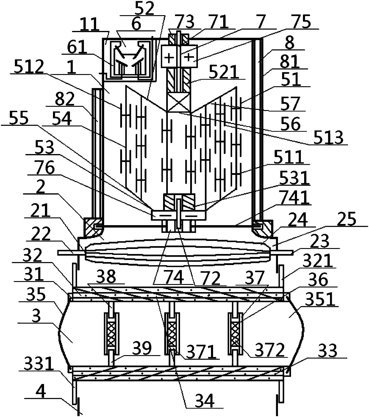 Biogas fermentation pretreatment system