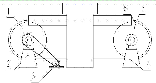 Graphite separation equipment with insulating supports