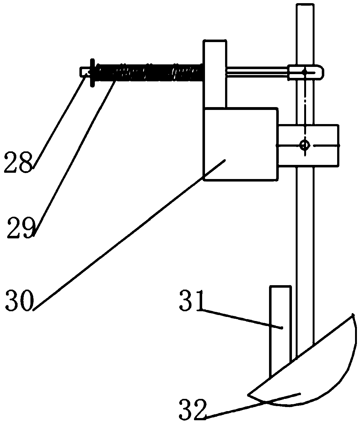 Duplex intertillage weeding machine