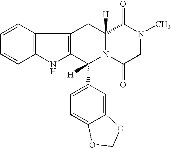 Beta-carboline pharmaceutical compositions