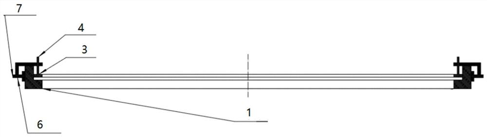 A support tool and working method for avoiding intermediate deformation during wafer coating