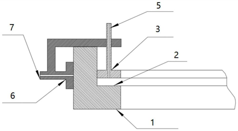 A support tool and working method for avoiding intermediate deformation during wafer coating