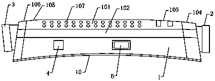 Wireless combat individual soldier terminal device and application system