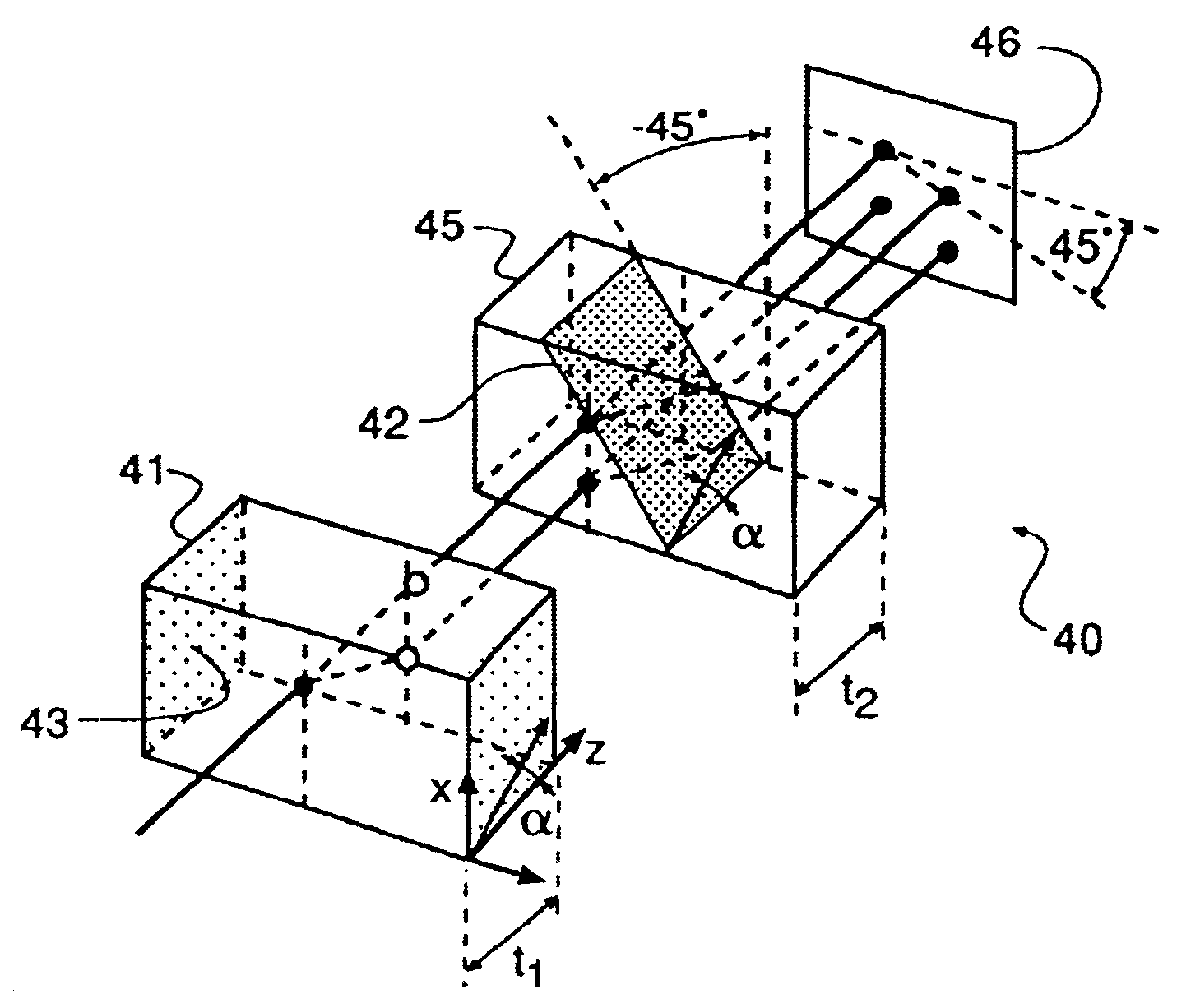 Anti-aliasing low-pass blur filter for reducing artifacts in imaging apparatus