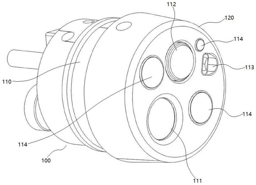 A kind of endoscope and lighting adjustment method