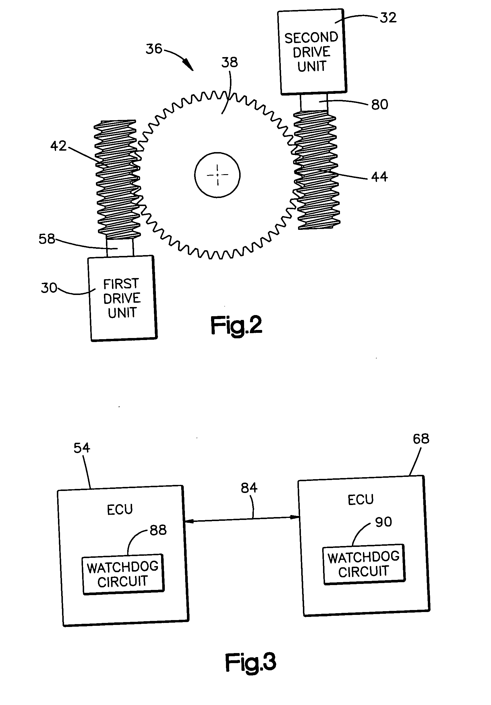 Steer-by-wire steering apparatus with redundant electric motor drive systems