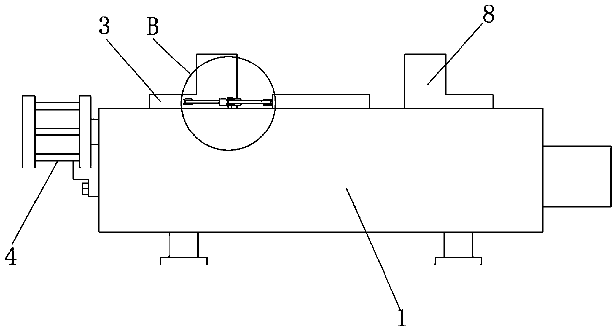 Polishing device for electromechanical equipment machining