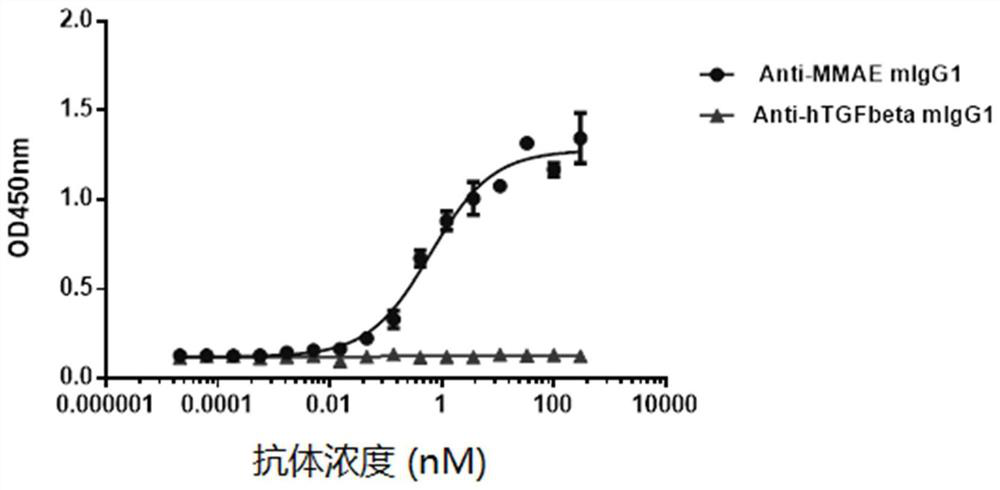 Anti-MMAE monoclonal antibody, coding sequence and application thereof