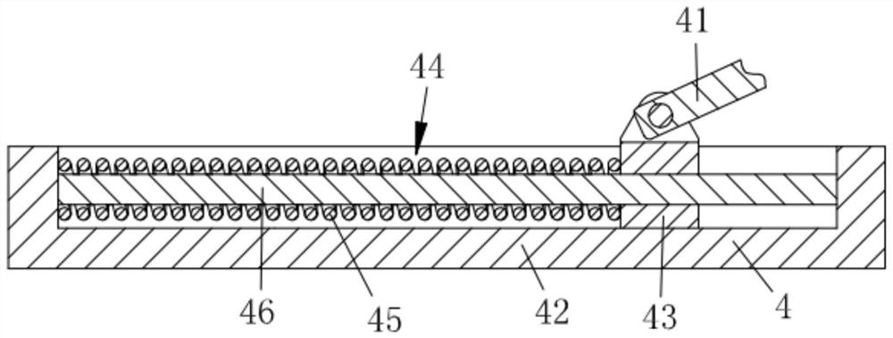 Batch rapid stacking and storing mechanism suitable for breathing masks of internal medicine department