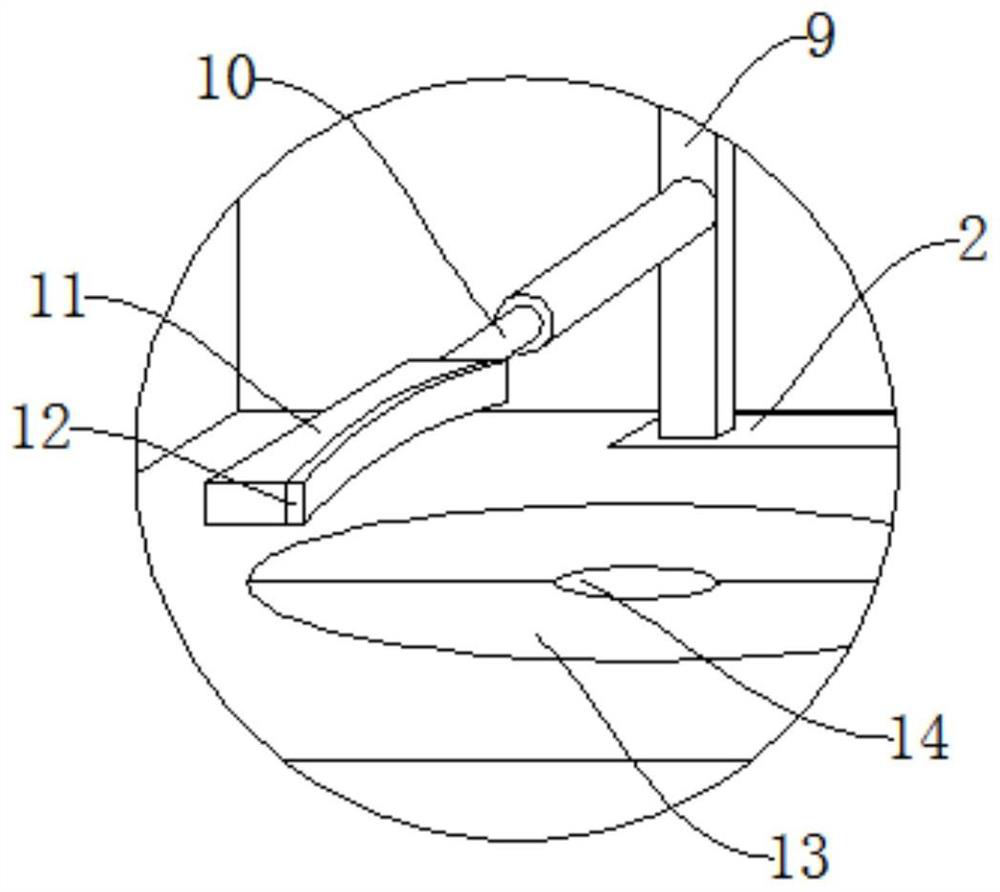 Open type double-column fixed type press machine for punching processing of anchoring ratchet wheel base of contact network