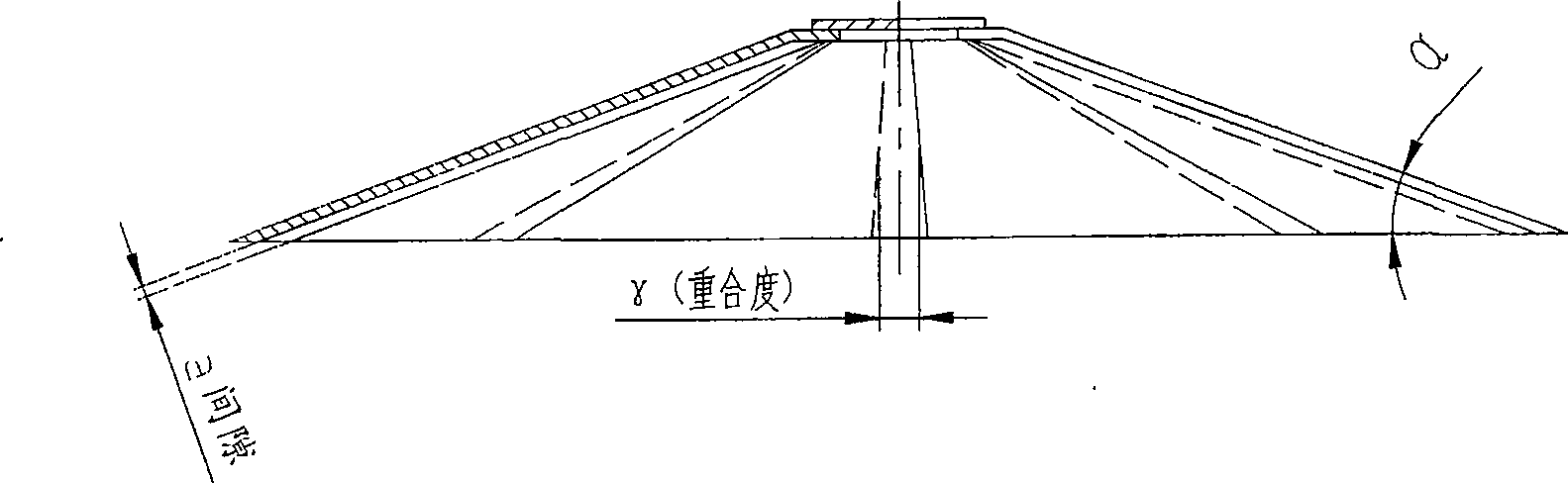 Efficient anaerobic ammoxidation reactor