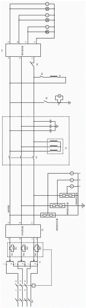 10kV distribution network fault somatosensory training device