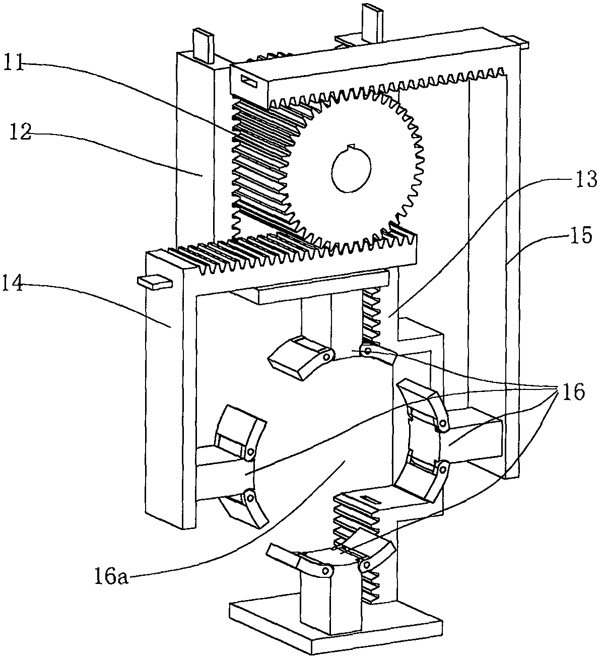 Bar clamping mechanism