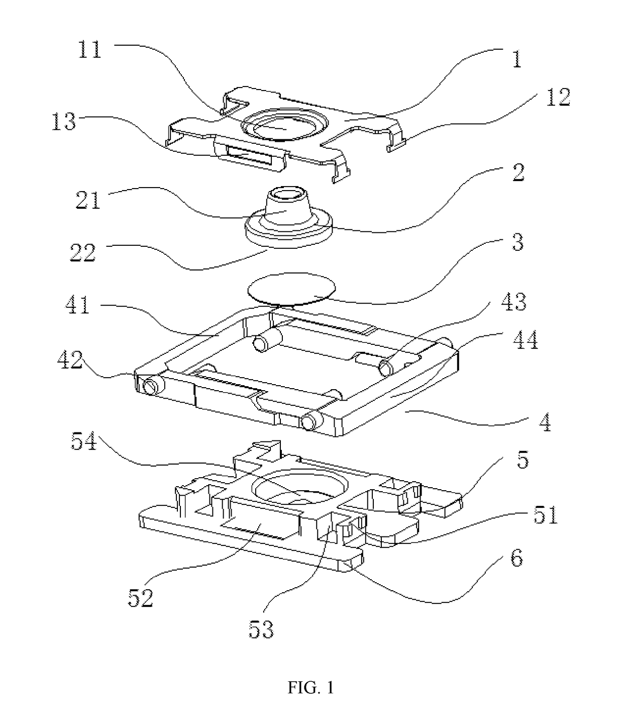 Thin keyboard switch