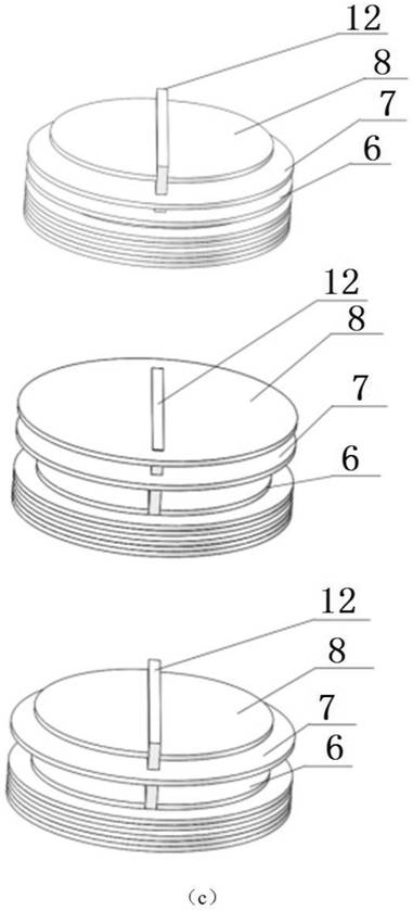 Bionic fishtail structure based on PVC gel artificial muscle driving