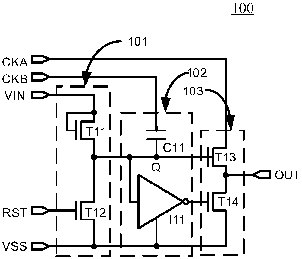 Shifting register and gate drive device
