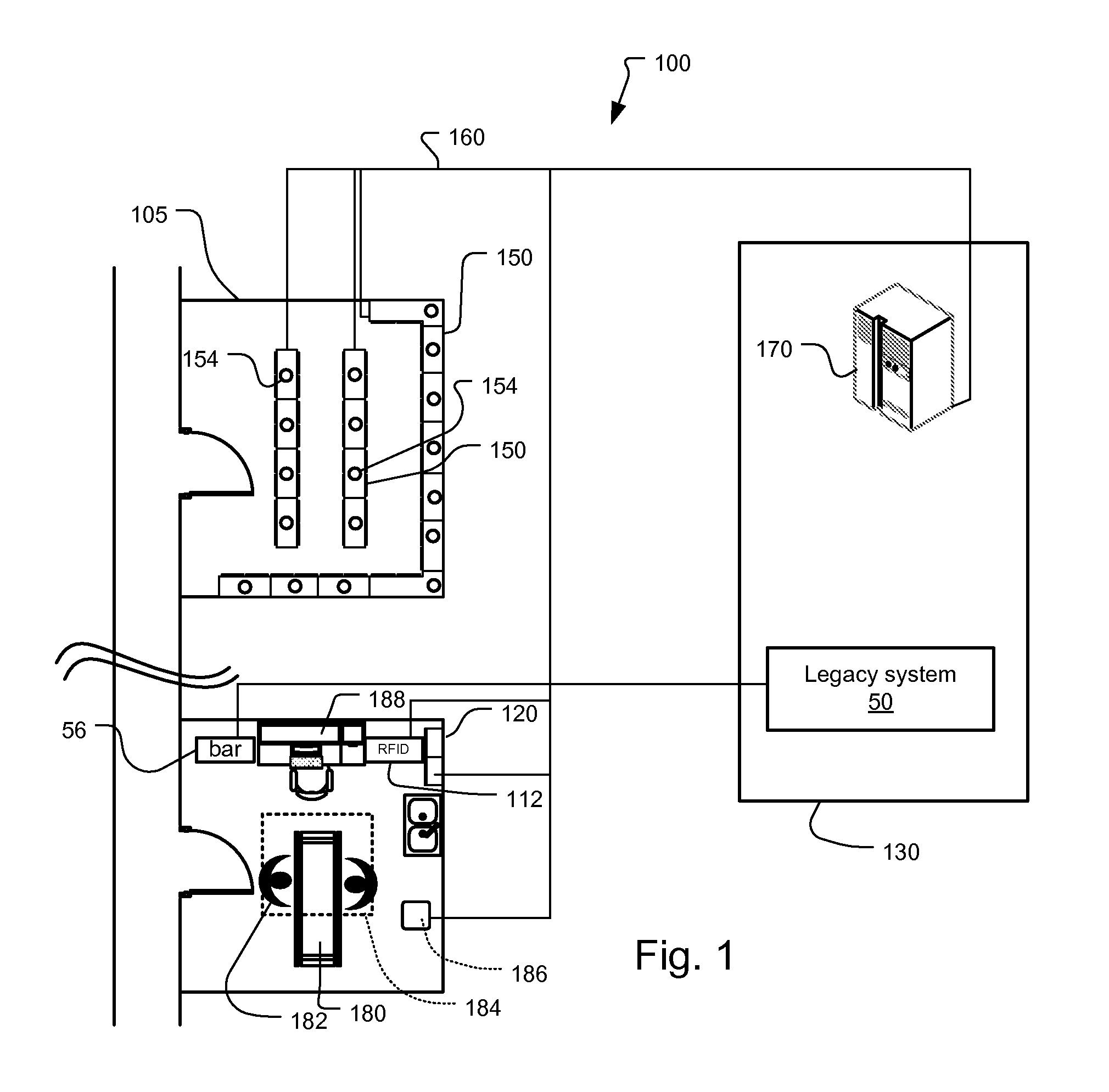 Barcode emulation in medical device consumption tracking system