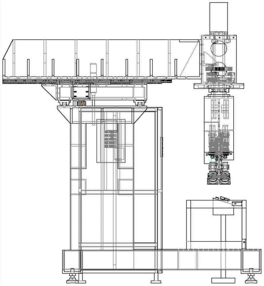 A fully automatic grinding and polishing device