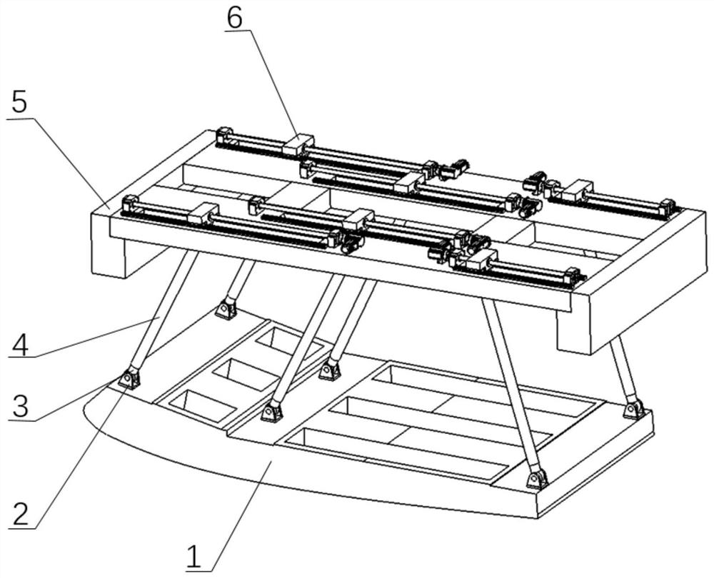 Horizontal Throat Block Driving Device of Semi-flexible Nozzle Guide Rail in Continuous Transonic Wind Tunnel