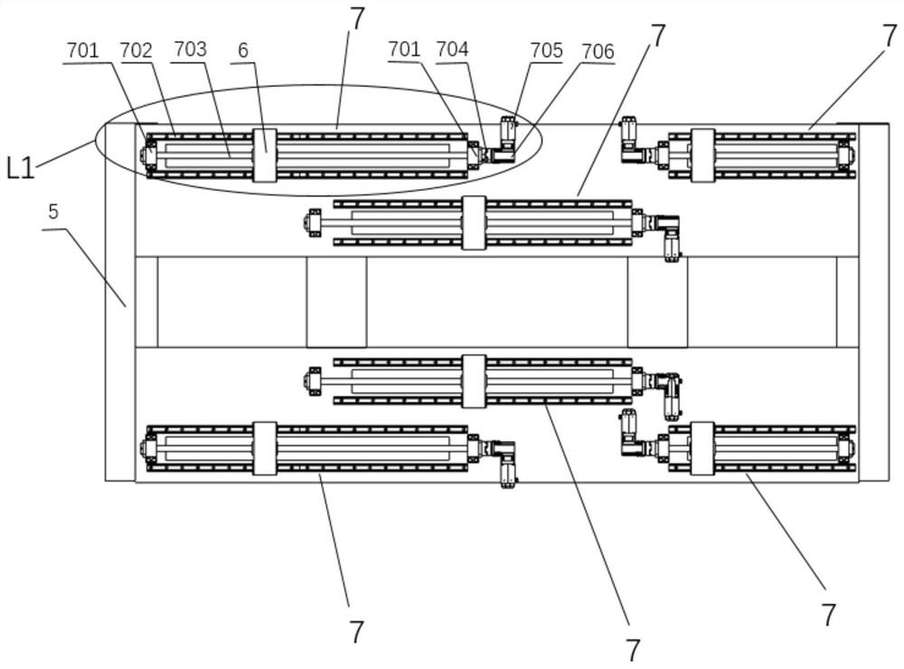 Horizontal Throat Block Driving Device of Semi-flexible Nozzle Guide Rail in Continuous Transonic Wind Tunnel