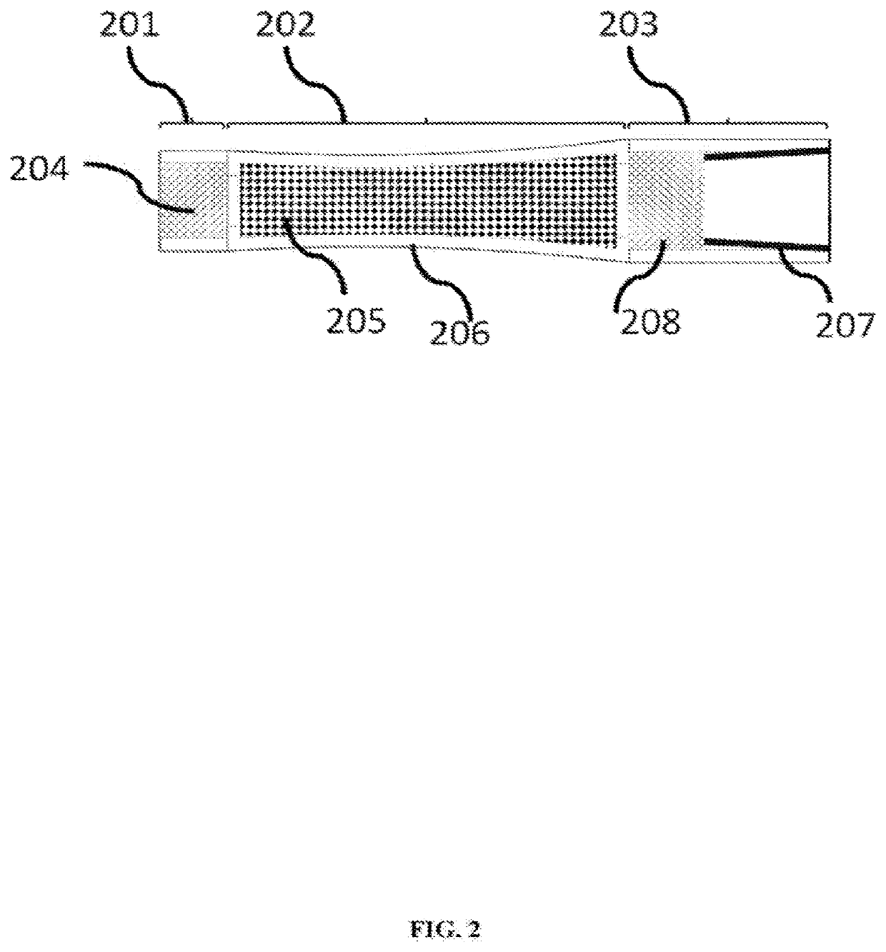 Graphene based tobacco smoke filter and a method for synthesizing graphene composition