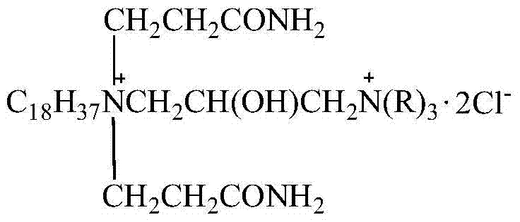 A kind of dication amide type asphalt emulsifier and preparation method thereof