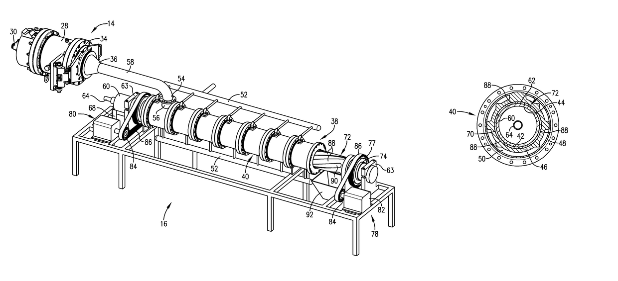 Apparatus and method for processing of high meat content food or feed products