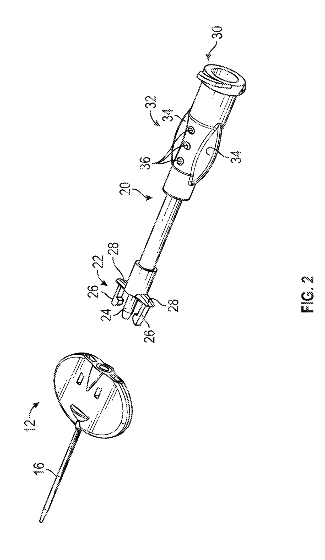 Low-profile extension for a catheter assembly