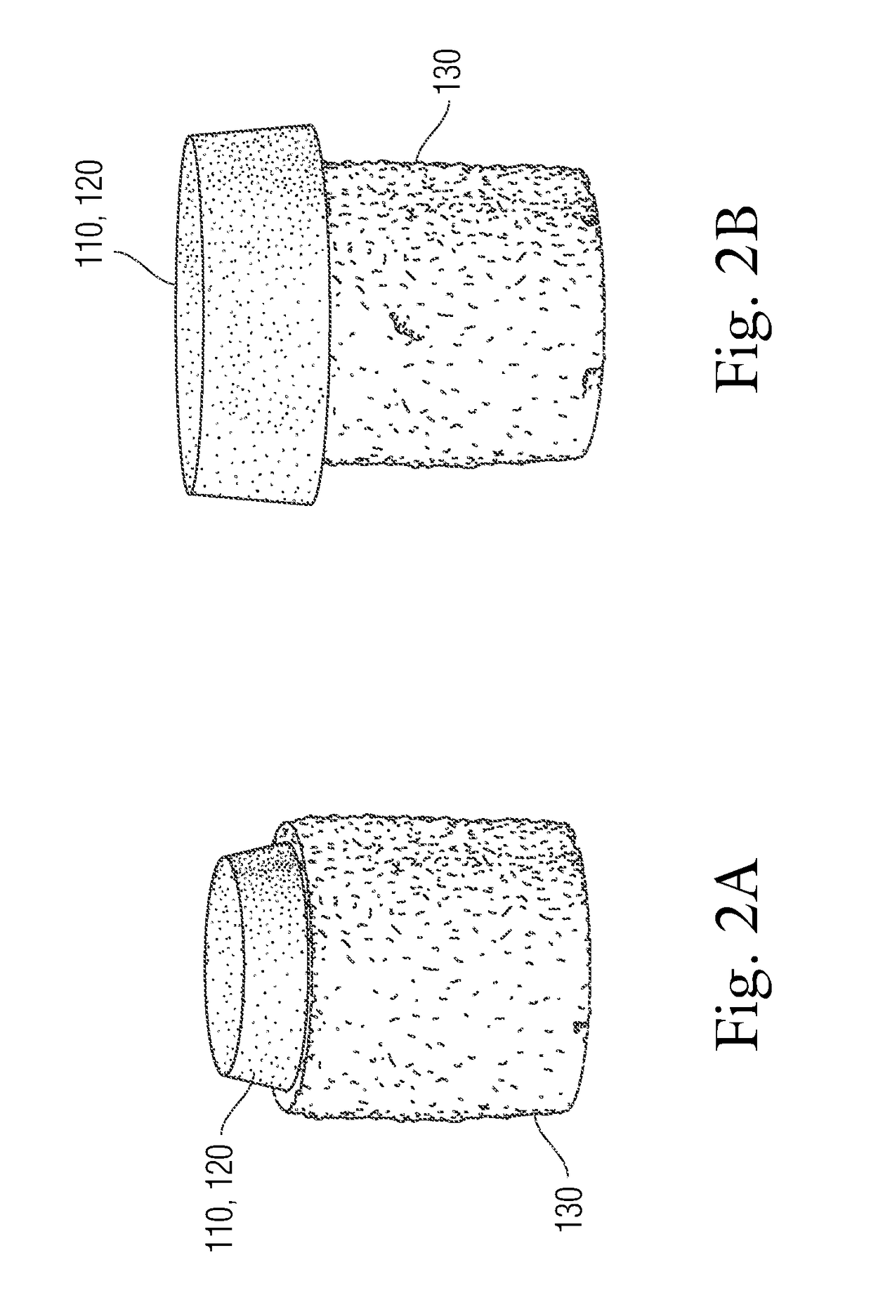 Multi-component non-biodegradable implant, a method of making and a method of implantation