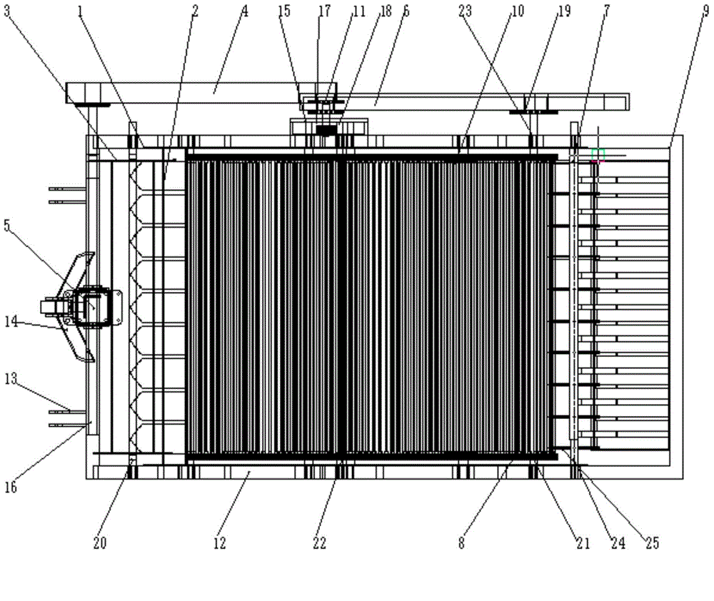 Potato multi-stage conveying and separation excavator