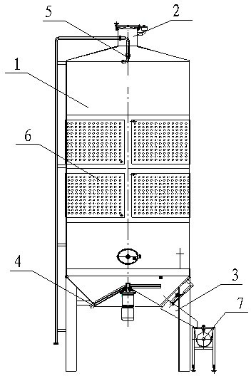 White wine pit liquid fermenting tank