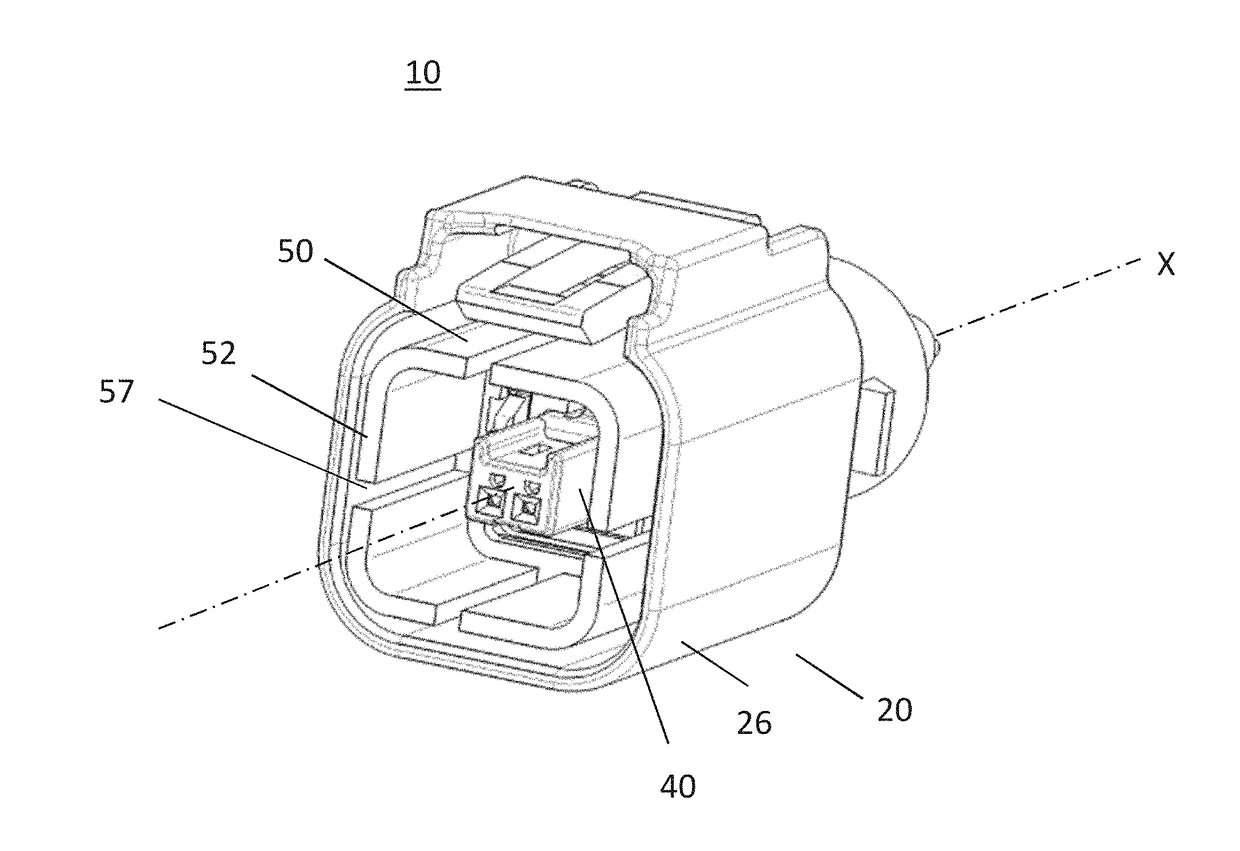 Electrical connector with coding function