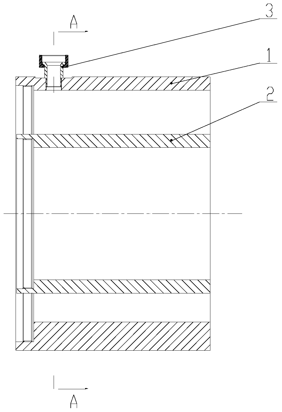 Rotary detonation combustion chamber enabling detonation waves to be transmitted in one direction