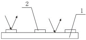 A method for manufacturing a capacitive screen sensor without etching marks