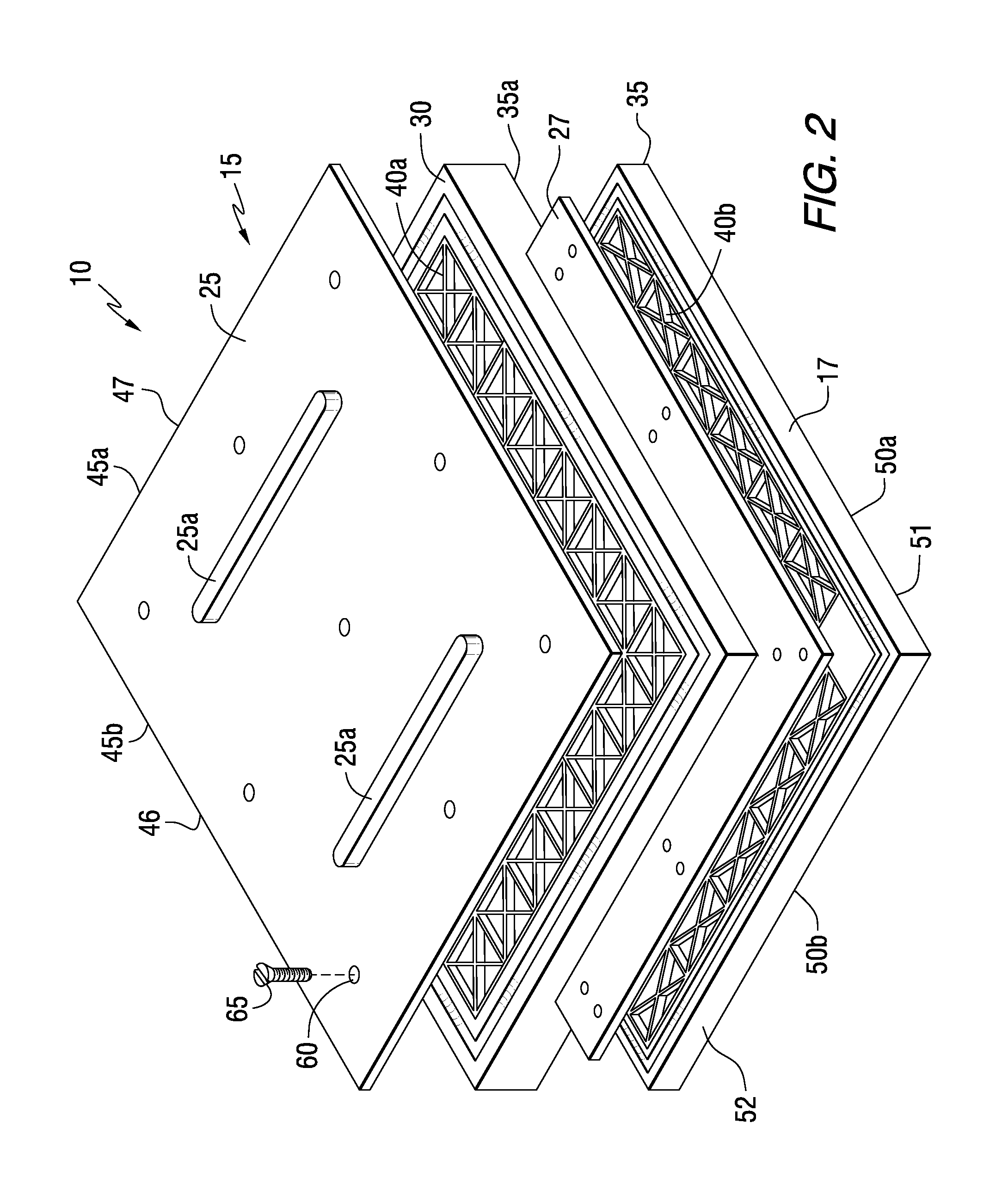 Heavy duty modular flooring and roadway device