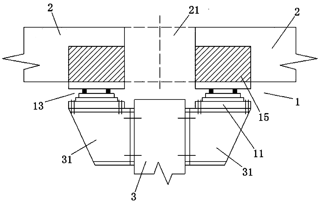 Adjustable track beam girder erection platform and track beam girder erection method