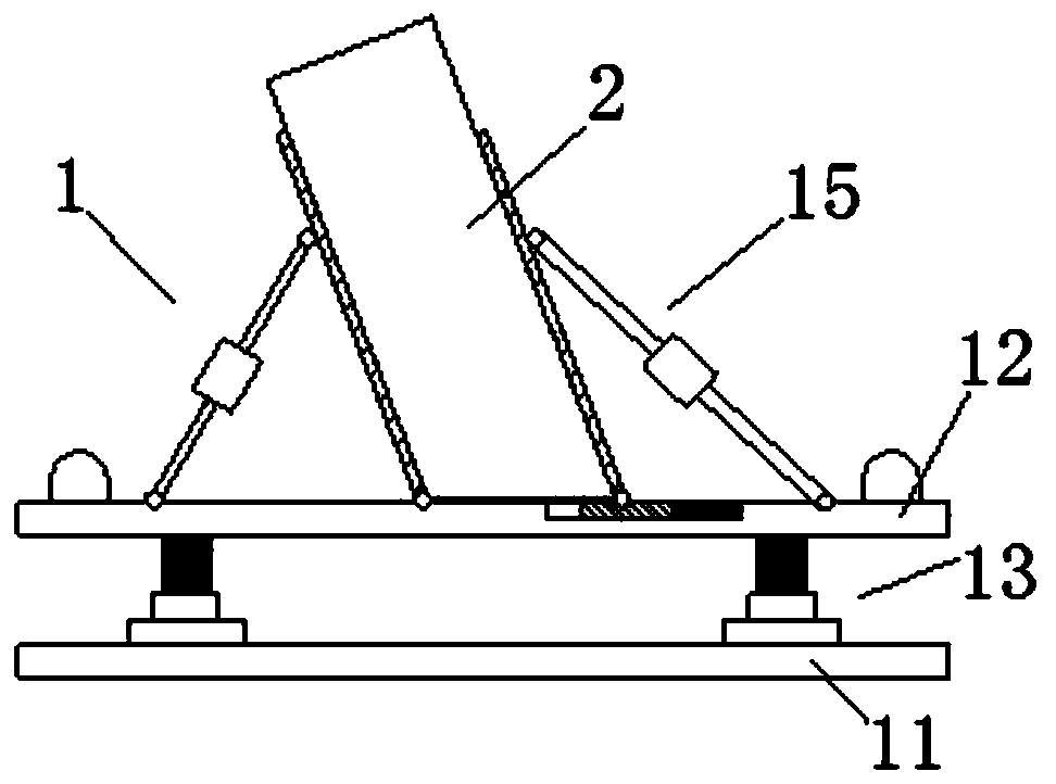 Adjustable track beam girder erection platform and track beam girder erection method