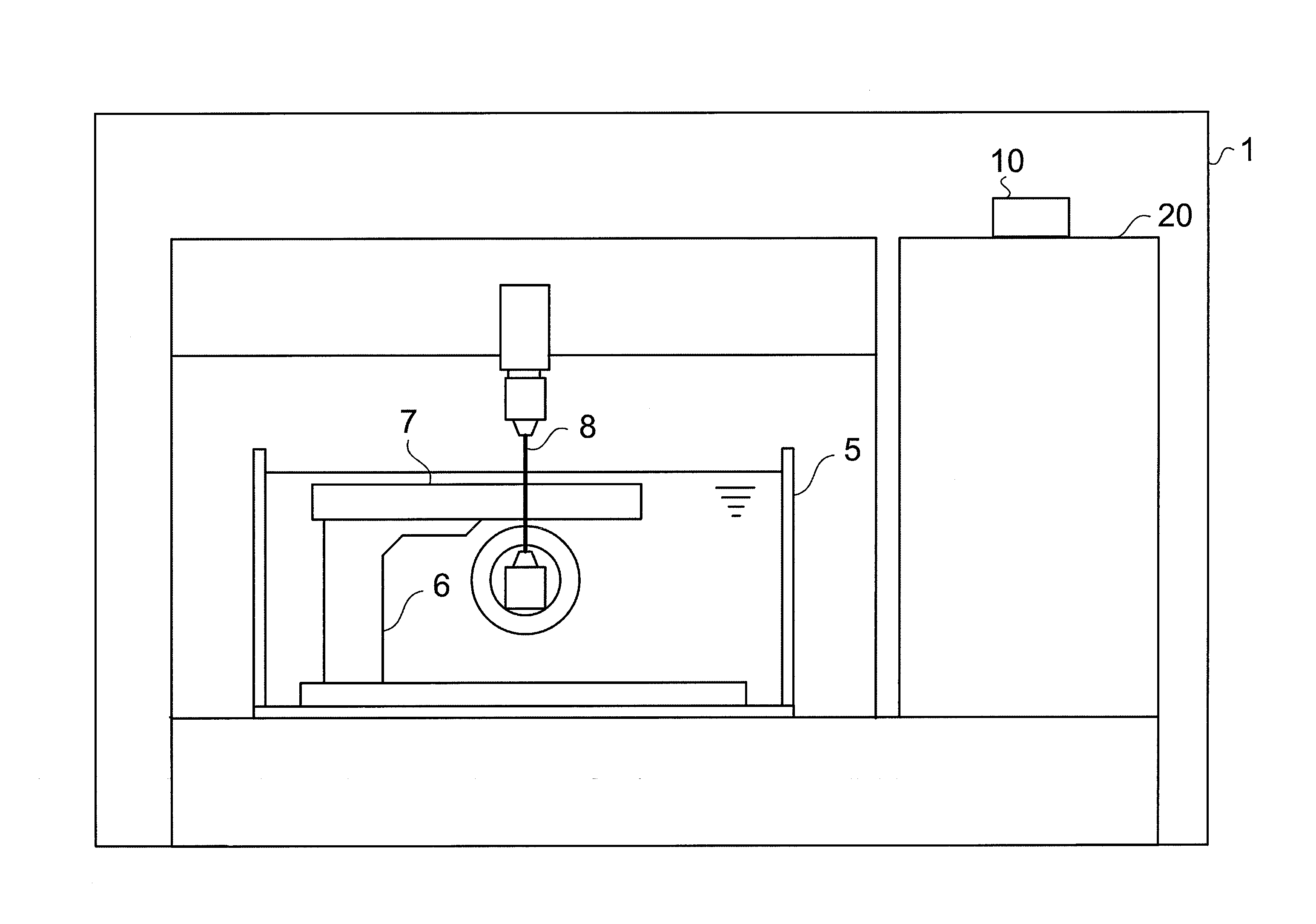 Wire electric discharge machining apparatus