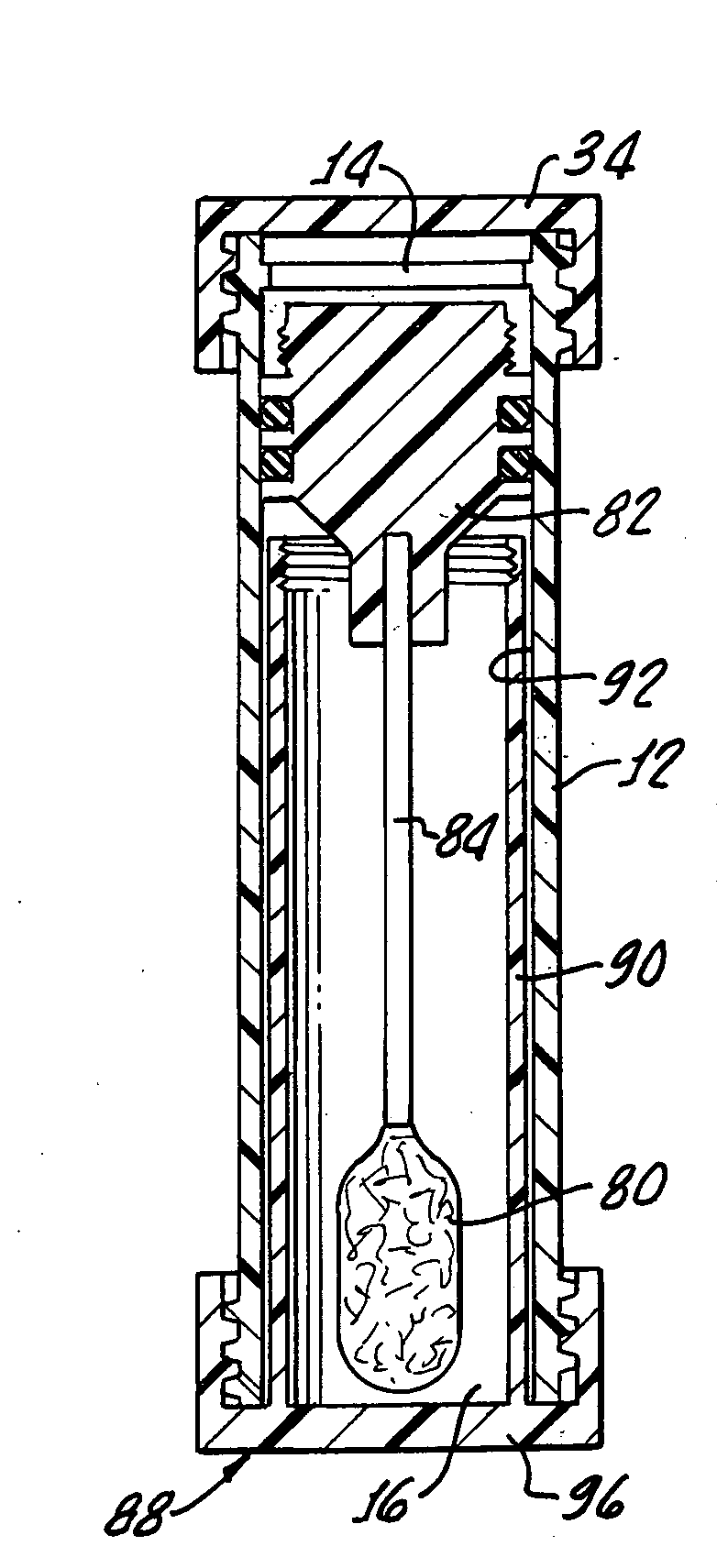 Pap smear sampling device and system