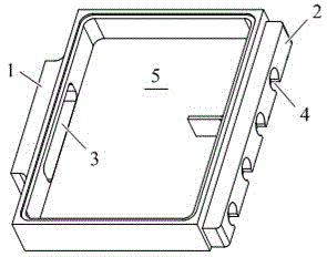 Processing method of aluminum-silicon shell