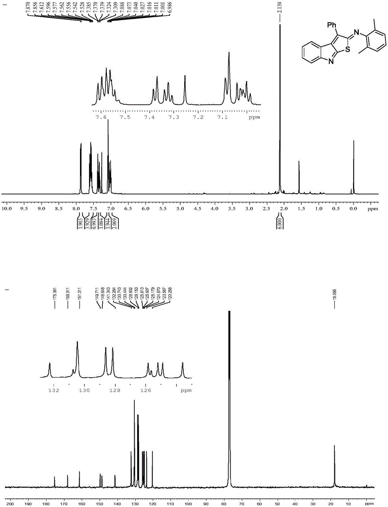 Polysubstituted thienoindole derivative and preparation method thereof